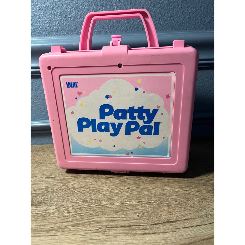 Ideal Patty Play Pal Pink Cassette Player Recorder Toy Vintage 1980s Works‎